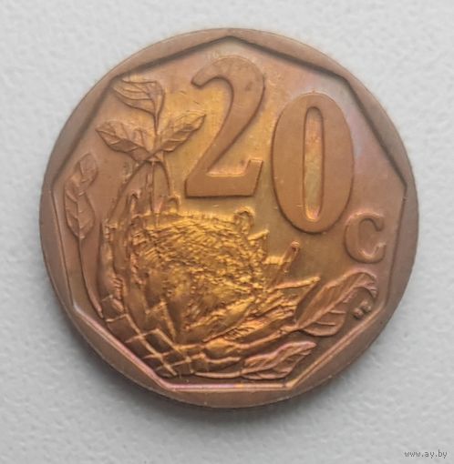 ЮАР 20 центов 2008_ KM# 442