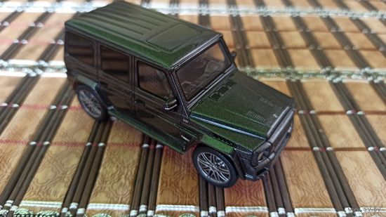 MERCEDES-BENZ Brabus G V12 G-klasse W463 (2011), grey - Minichamps 437032300