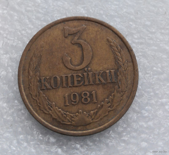 3 копейки 1981 СССР #06