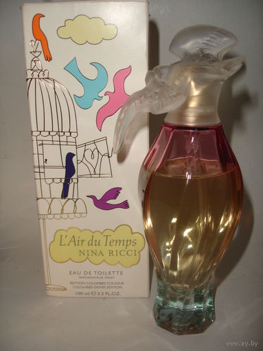L'Air du Temps Colombes Couleur Nina Ricci edt лимитка редкость снятость стародел