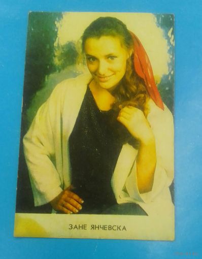 Календарики Зане Янчевска и Мартиньш Вердиньш.1988г.