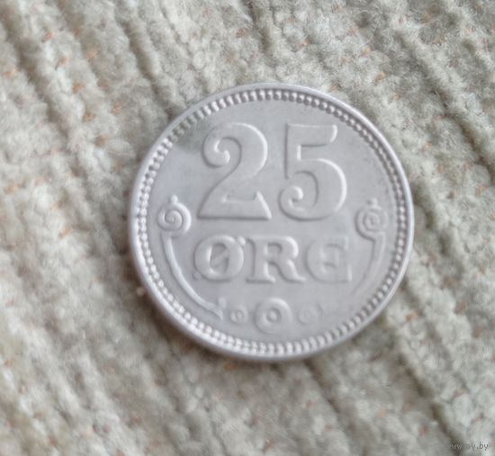 Werty71 Дания 25 эре 1920