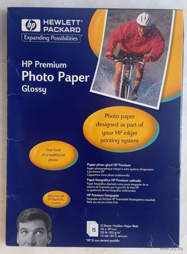 Оригинальная фотобумага HP Premium Photo Paper Glossy