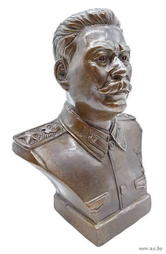 Бюст И.В. Сталин Бронза