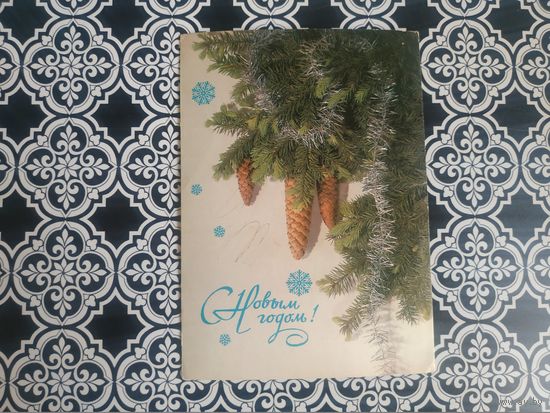 Открытка СССР 1988 год. Прошла почту. И.Дергилев .Состояние на скане.