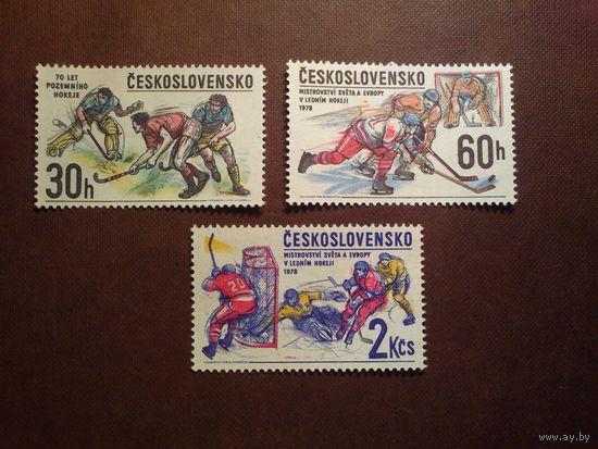 Чехославакия 1978 г.Спорт./п/