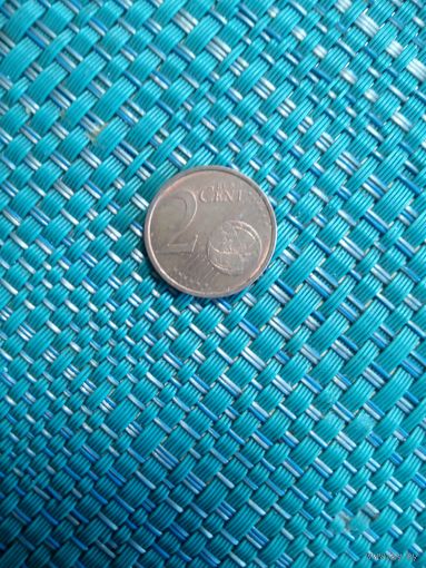 2 евроцента 2002 D Германия