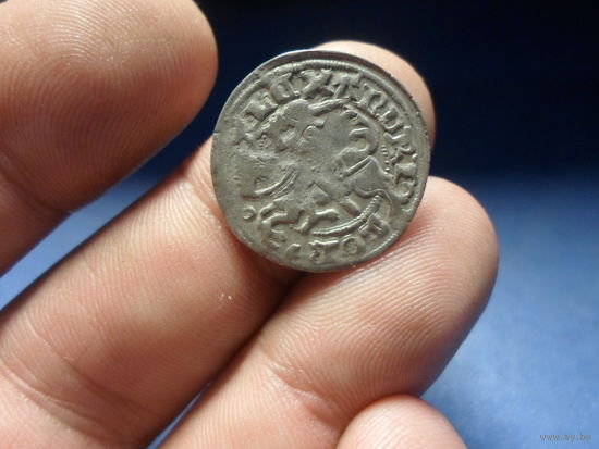 Полугрош Александр Ягеллончик (1492-1506) Вильно. aв,рв реннесансная легенда