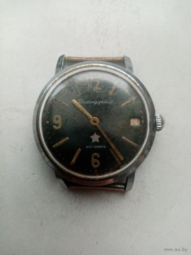 ЧАСЫ КОМАНДИРСКИЕ ЧИСТОПОЛЬ ЗАКАЗ МО СССР (1918/1968)