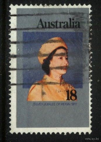 Австралия - 1977 [Mi. 630] Гашеная (AU14)