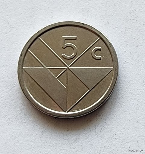 Аруба 5 центов 2015