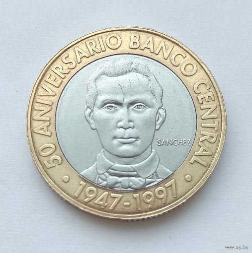 Доменикана 5 песо 1997г