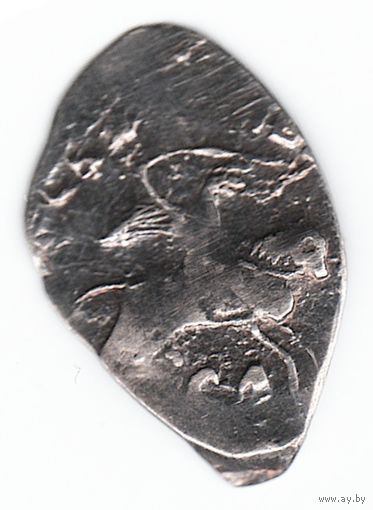 Денга 1505-1533 г. Василий III Иоаннович чеканка в Пскове _состояние ХF
