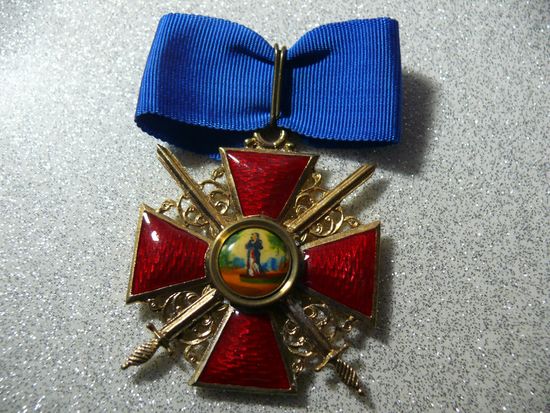 ЗНАК ОРДЕНА СВ. АННЫ.