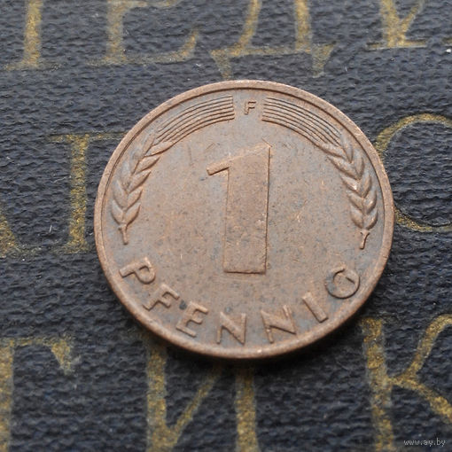 1 пфенниг 1972 (F) Германия ФРГ #02