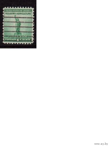 США-1940 (Мих.495) , гаш., Стандарт, Статуя Свободы