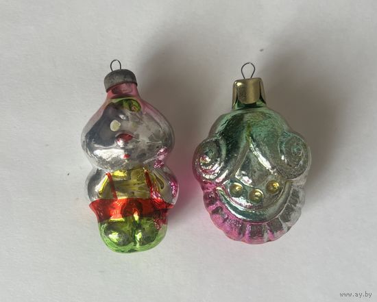 Елочная игрушка Чиполлино СССР цена за все К.7
