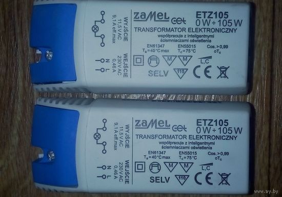 Электронный трансформатор 0–105 Вт 230 В/12 В ETZ105 ZAMEL