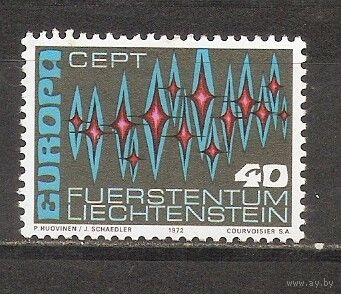 КГ Лихтенштейн 1972 Европа септ