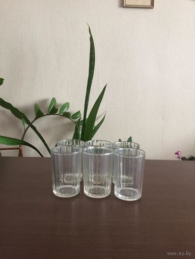 Стопки граненые, 100мл, СССР.