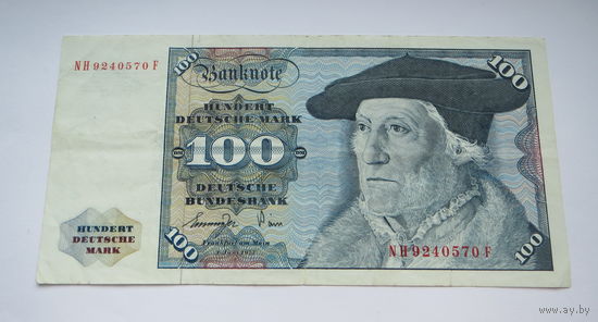 Германия ФРГ 100 марок 1977г.