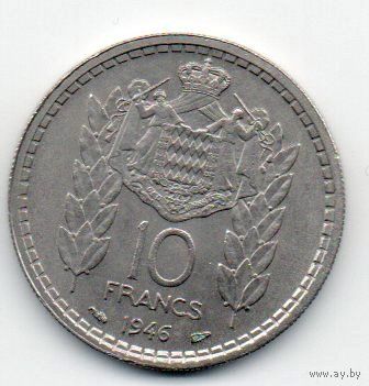 10 франков 1946 Монако