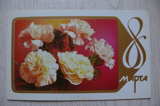 Стейнерт Э., 8 марта; 1988, двойная, подписана.