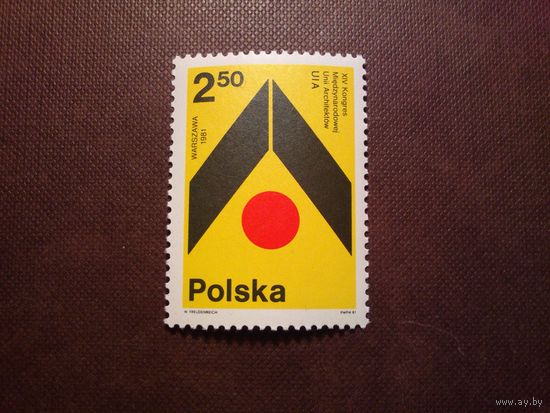 Польша 1981 г.XIV Конгресс Международного союза архитекторов, Варшава./41а/
