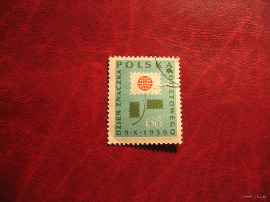 Марка День марки 1959 год Польша