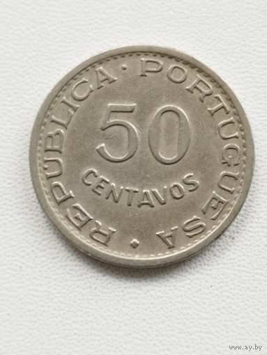 Ангола 50.сентаво 1950 год 300 лет Революции 1648 года