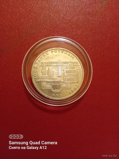 Германия, 10 марок 1993, 1000 лет Потсдаму.