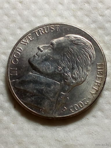 5 центов США 2003 год