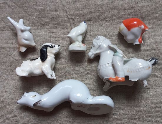 Части статуэтка