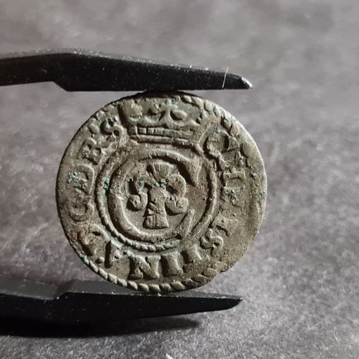 Солид 1640 года Кристина Ваза, Шведская окупация, С рубля! без мц. Рига