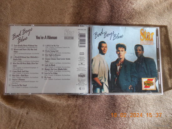 Bad Boys Blue – Star Collection - You're A Woman  /CD