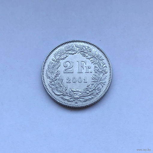 2 франка 2001