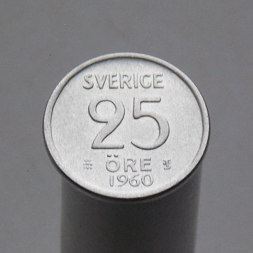 Швеция 25 эре 1960