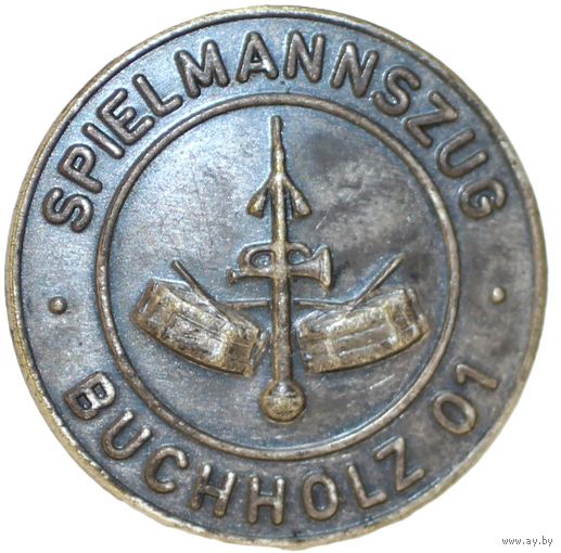 Германия. Знак Марширующий оркестр Бухгольц 01
