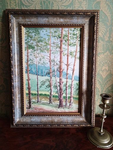 Акварель 1950-е года