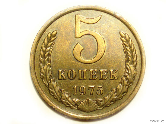 5 копеек 1975 #X