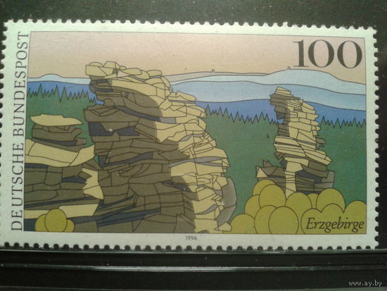 Германия 1994 Рудные горы** Михель-1,4 евро