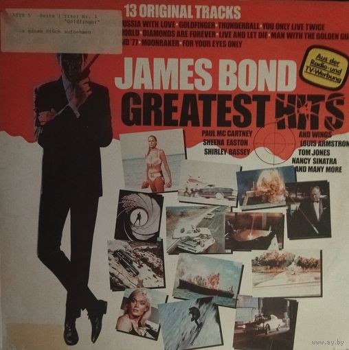 JAMES BOND  /Greatest Hits/1982, EMI, LP, EX, Germany