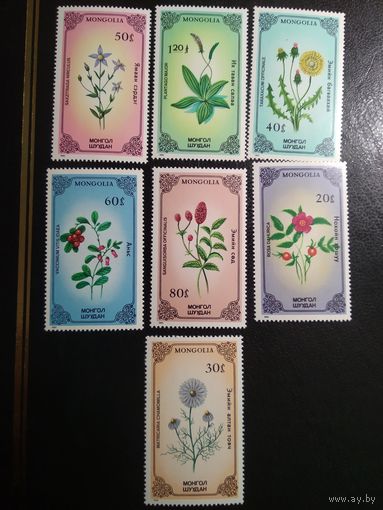 Монголия 1985г.
