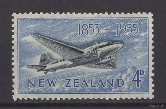 Новая Зеландия /New Zealand 1955** Самолет Дуглас Mi#350