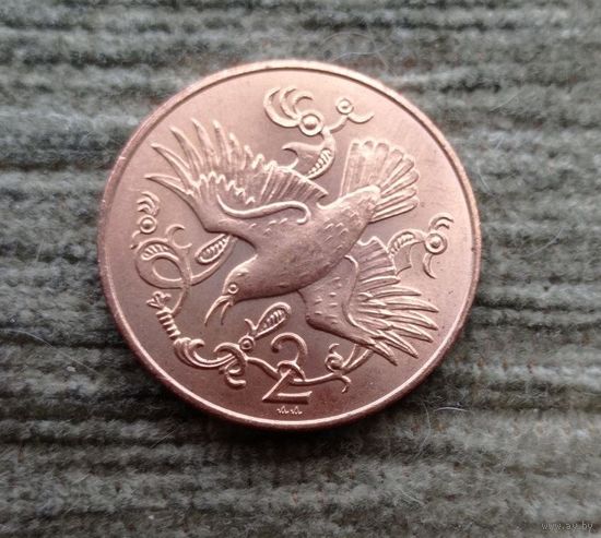 Werty71 Остров Мэн 2 пенса 1980 Птица