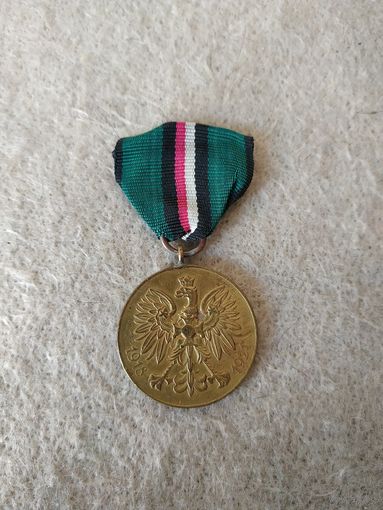 Памятная медаль "Участнику войны 1918-1921". Польша, 1928 год.