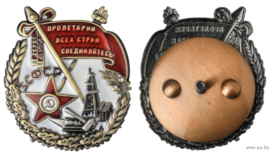 Копия Орден Трудового Красного Знамени ЗСФСР