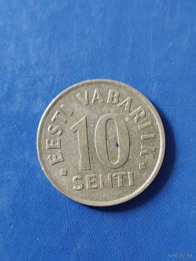 Эстония 10 сентов 1992