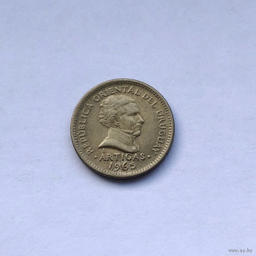 1 песо 1965 Уругвай