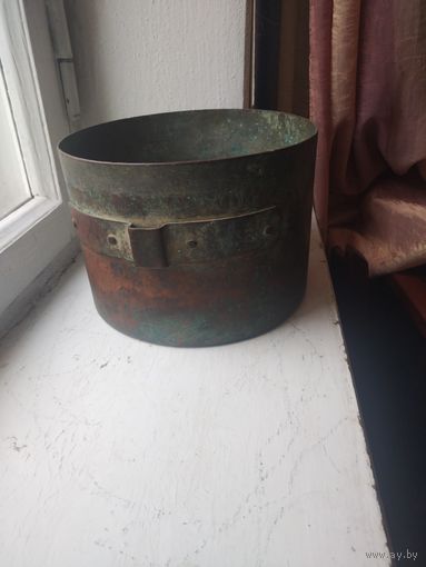 Кастрюля медная полковая царской армии